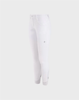 Trolle - Leggings with normal waist and knee grip - women's - white