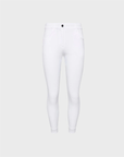 Trolle - Leggings with normal waist and knee grip - women's - white