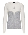 Trolle - Cashmere & Wool star logo crew sweater - women's - white