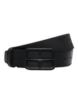 Trolle - Women's belt with logo elastic - black