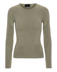 Trolle - Tech Knit Trainer Long Sleeve - Women's - Earth Grey