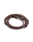Utzon - round rubber reins black