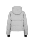 Trolle women's winter goose down jacket light gray
