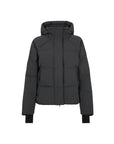 Trolle women's winter goose down jacket, dark grey