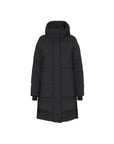 Trolle women's winter goose down coat black