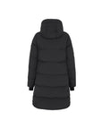 Trolle women's winter goose down coat black