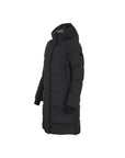 Trolle women's winter goose down coat black
