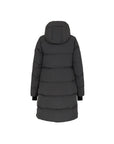 Trolle women's winter goose down coat dark grey