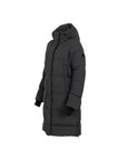 Trolle women's winter goose down coat dark grey