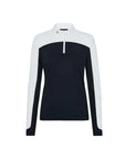Trolle women's long sleeve racing shirt +TECH navy/white