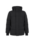 Trolle men's winter goose down jacket black