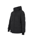 Trolle men's winter goose down jacket black
