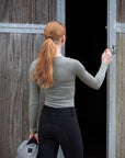Trolle - Tech Knit Trainer Long Sleeve - Women's - Earth Grey