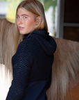 Trolle women's knitted sweater blue