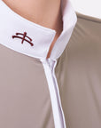 Makebe - women's short-sleeved polo shirt Sole