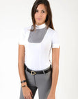 Makebe - women's short-sleeved polo shirt Veronica