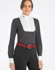 Makebe - women's long-sleeved polo shirt Jolie