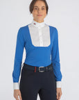 Makebe - women's long-sleeved polo shirt Jolie