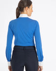 Makebe - women's long-sleeved polo shirt Jolie