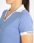 Makebe - women's short-sleeved polo shirt Lauren