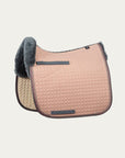 Mattes - Dressage underseat cover square with lamb - hygge rose