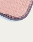 Mattes - Dressage underseat cover square with lamb - hygge rose