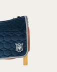 Mattes - corrective saddle pad for jumping with lamb - velvet navy