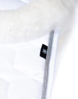 Mattes - Racing underseat cover dressage square with lamb