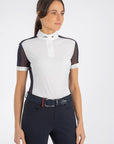 Makebe - women's polo shirt ROSA with breathable insert