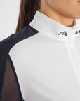 Makebe - women's polo shirt ROSA with breathable insert