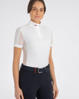 Makebe - women's polo shirt ROSA with breathable insert