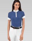Makebe - women's short-sleeved polo shirt Sole