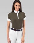Makebe - women's short-sleeved polo shirt Sole