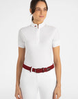 Makebe - women's short-sleeved polo shirt Sole