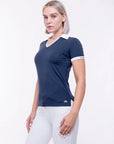 Makebe - women's short-sleeved polo shirt Lauren