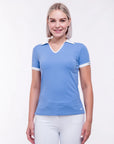 Makebe - women's short-sleeved polo shirt Lauren