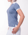 Makebe - women's short-sleeved polo shirt Lauren