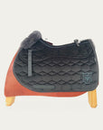 Mattes - korekční podsedlová dečka skoková s beránkem - velvet black