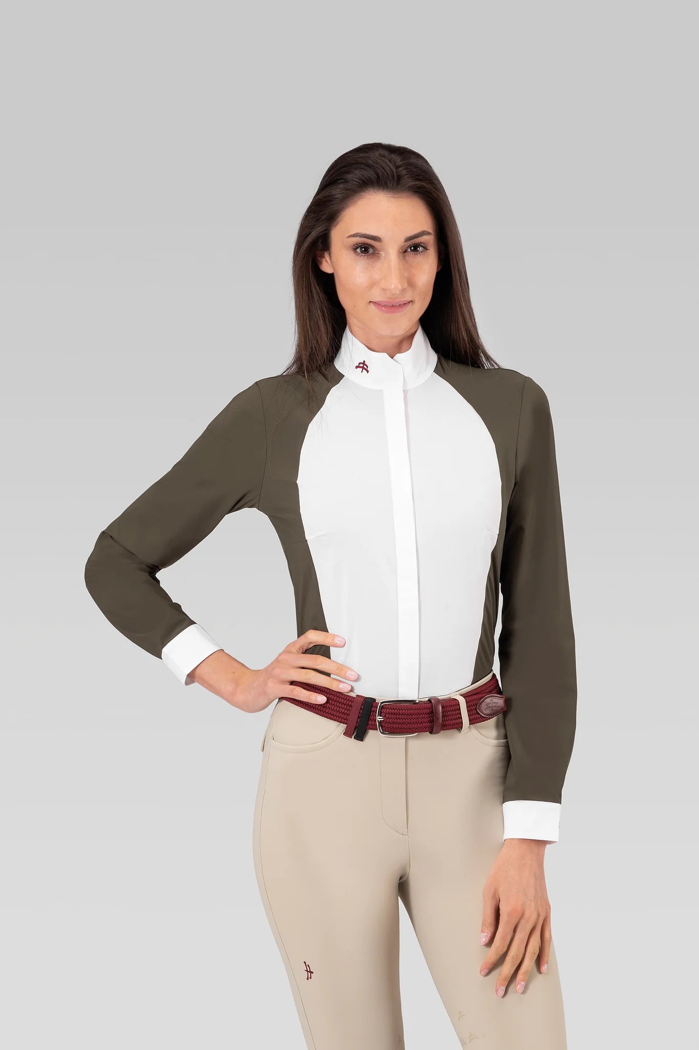 Makebe - dámská košile s plastronem Margot