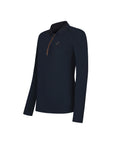 Trolle - Dámské pique polo s dlouhým rukávem a zipem