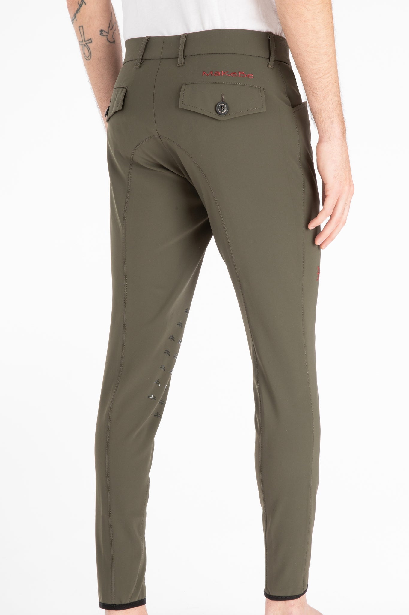 Makebe - pánské rajtky s kolenním gripem Ralph